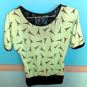 rue21 Medium Teal Dolman Top